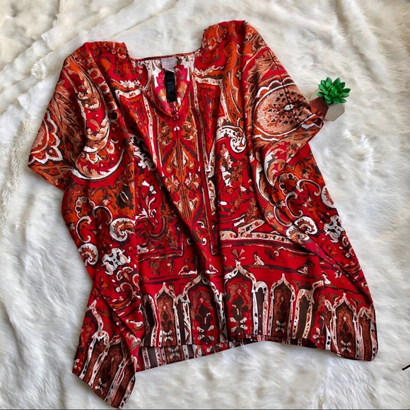 Chico's Tops - 🌸Chico’s Multi Color Blouse